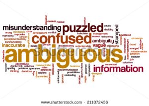 ambuguity